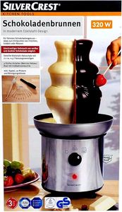 Fontana di cioccolato doppia