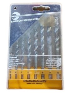 Set di punte per trapano per calcestruzzo