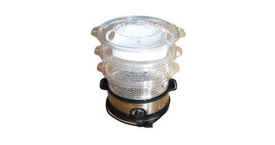 Steamer / vaporiera a 3 piani