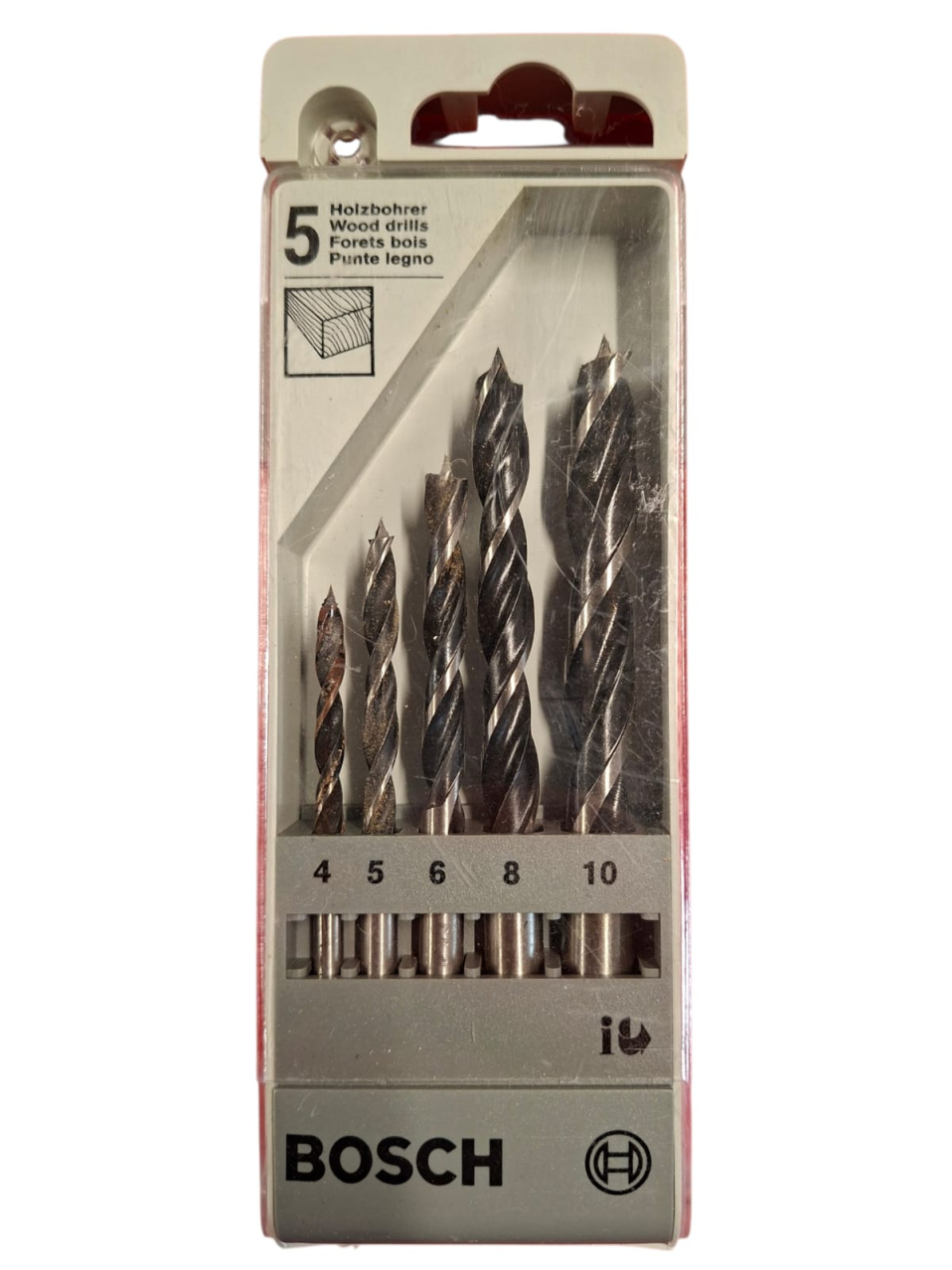 Set di punte per trapano per legno